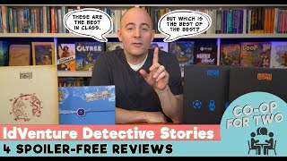 IdVenture Detective Stories A Spoiler Free Review of 4 Games in 4k [upl. by Ademordna378]