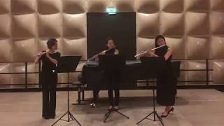 J S Bach  Air on the G String Flute East Trio [upl. by Sada]