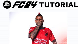 TUTORIAL DE COMO CREAR A ARTURO VIDAL EN FC 24 [upl. by Barbour]