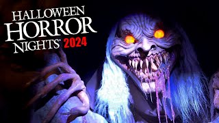 Halloween Horror Nights 2024  SCARIER THAN EVER  Universal Studios Hollywood RIP Tour [upl. by Lumbard]