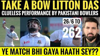 Litton Das punishes Pakistan bowlers as Bangladesh stage a strong comeback after 266 [upl. by Gehman991]