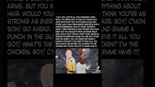 Foghorn Leghorn meets Saitama 🧑‍🦲🐔 looneytunes anime onepunchman saitama memes animeclips [upl. by Simetra716]