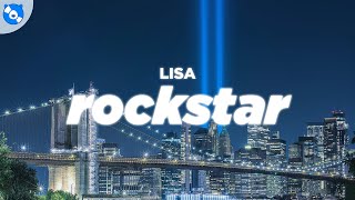 LISA  Rockstar Clean  Lyrics [upl. by Akilegna]