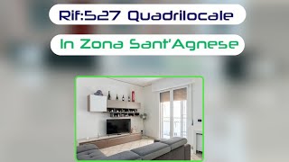 RiF 527 Quadrilocale in zona SantAgnese [upl. by Auhel]