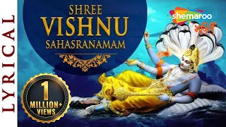 Vishnu Sahasranamam with English Subtitles  Vishnu Mantra  Bhakti Songs  Shemaroo Bhakti [upl. by Sela]