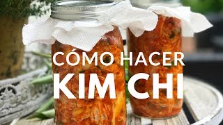 Cómo hacer el KIM CHI un fermento vegetal koreano [upl. by Oberstone]