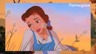 Beauty and the Beast  Belle Song One Line Multilanguage [upl. by Nathanil]