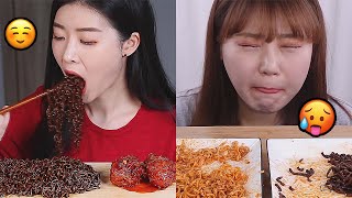 mukbang EXPECTATIONS VS REALITY [upl. by Mohn]