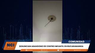 Denuncian abandono de centro infantil en Bucaramanga [upl. by Lamori]