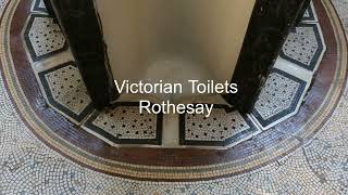 Rothesay Inside Victorian Toilets Rothesay Scotland [upl. by Sillad]