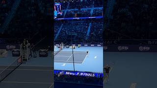 Passante CLAMOROSO di Jannik Sinner contro Fritz  ATP Finals 2024 [upl. by Hax11]