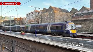 🏴󠁧󠁢󠁳󠁣󠁴󠁿 Scotrail Train Spotting at Edinburgh Haymarket Station [upl. by Hollerman880]