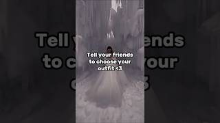 Tell your friends to choose your outfit youtubeshorts aesthitic trending explore edit [upl. by Roque732]