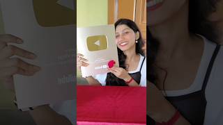 SILVER Play Button UNBOXING 🤩🥳🥳 [upl. by Rodenhouse]