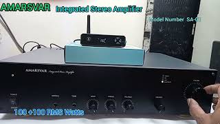 New Product Integrated stereo amplifier 200 Watts [upl. by Lleze]