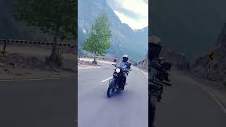 Meri heer aasmani🏔️🏍️ spiti ladhakh mountains himachal [upl. by Ynnelg]