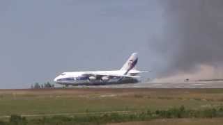 Antonov An124  Takeoff [upl. by Etiragram]