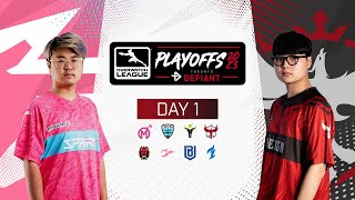 Overwatch League 2023 Season  Playoffs Day 1 [upl. by Lyris]