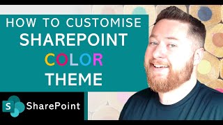 How to customise SharePoint Color Theme  SharePoint colour Tool [upl. by Aridni344]