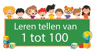 Leer Tellen van 1 tot 100 niveau 3 Educatieve KinderVideo voor Telvaardigheden [upl. by Misa29]