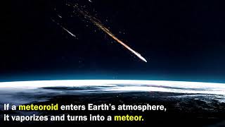 What is an asteroid meteor meteoroid and meteorite [upl. by Boigie]