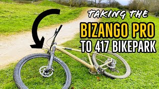 Can the Voodoo Bizango Pro Handle Bikepark 417 [upl. by Senoj649]