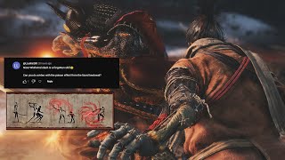 What Mastering Sekiro Poison Bestowal Ninjutsu Looks Like Comment Request [upl. by Ettenay]