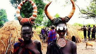 Mursi Tribe of the Omo Valley South Ethiopia [upl. by Ajak]