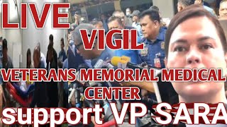 LIVE VIGIL VMMC SUPPORT VP SARA DAGSA SUPPORTERS [upl. by Niwdog808]