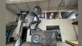 Rapping Max Robot The Ultimate Hip Hop Sculpture Unveiled [upl. by Abbe]