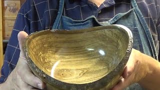 Hackberry Natural Edge Bowl [upl. by Swerdna]