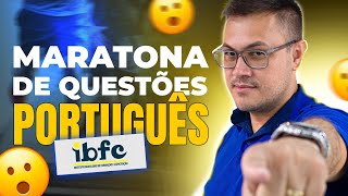 MARATONA DE QUESTÕES  LÍNGUA PORTUGUESA  IBFC [upl. by Benedicta]