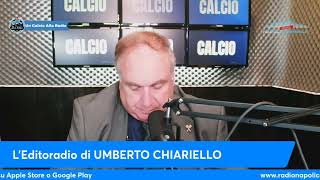 LEDITORIALE DI UMBERTO CHIARIELLO 1311 quotLa SCONFITTA contro lEMPOLI ha interrotto unAGONIAquot [upl. by Zetta]