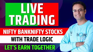 Live Intraday Trading Today Nifty and Banknifty Options  livetrading nifty50 banknifty [upl. by Aufmann]