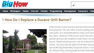 HowTo Repair Or Replace A Ducane Grill [upl. by Snehpets]