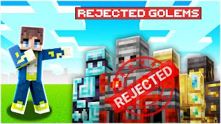 Rejected Golems 😱  Minecraft in Telugu  Maddy Telugu Gamer [upl. by Chiarra]