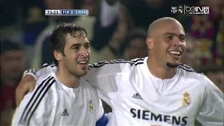 FC Barcelona vs Real Madrid 20032004  Partido Completo [upl. by Nosdivad774]