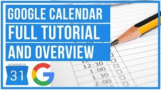 Google Calendar Full Tutorial From Start To Finish  How To Use Google Calendar [upl. by Richel856]