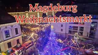 Weihnachtsmarkt in Magdeburg 2024 [upl. by Aldrich]