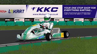 Kart Racing Pro  PFI 2024 Iame X30 senior strawberry Racing UK [upl. by Felty320]