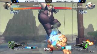 SCR SSF4 AE Exhibition Socal WNF vs Norcal 2014 [upl. by Bernt]