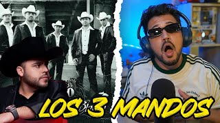 REACCIÓN a Los 3 Mandos Voz De Mando Gerardo Ortiz Arley Perez [upl. by Thun989]