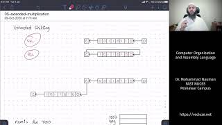 Computer Organization and Assembly Language 11  Extended Shift Addition Multiplication Urdu [upl. by Guilbert634]