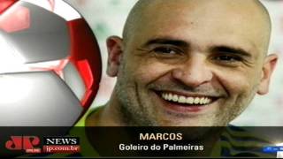 Futebol Goleiro do Palmeiras Marcos conta histórias na Jovem Pan [upl. by Buckden]