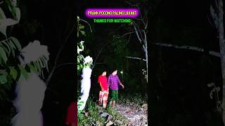 Pocong prank is scary but funny and makes you laugh funny prank shorts [upl. by Kissie]