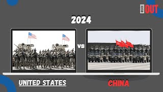 USA vs China Military Power Comparison 2024 Inside Out [upl. by Arinaj]