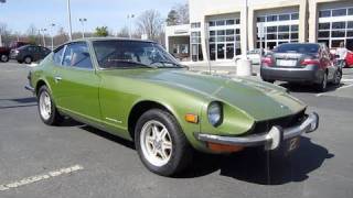 1973 Datsun 240Z 4spd Start Up Exhaust and In Depth Tour [upl. by Meehan]