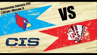 Pleasant Plains vs Pittsfield  High School Boys Basketball [upl. by Emmerich80]