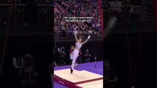 Judge was using a different rulebook😳 gymnastics judge simonebiles fall perfect10 [upl. by Whall905]