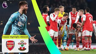 Last Minute DRAMA  Arsenal 33 Southampton  Classic Premier League Highlights [upl. by Cherianne]